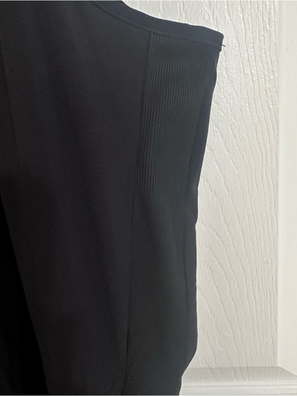 Athleta Brooklyn Jumpsuit Black Size 24 Wide Leg Stretch Travel Career Pockets - Picture 6 of 10